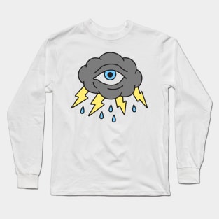 CLOUD STORM (Print on back) - Hypebeast streetstyle Long Sleeve T-Shirt